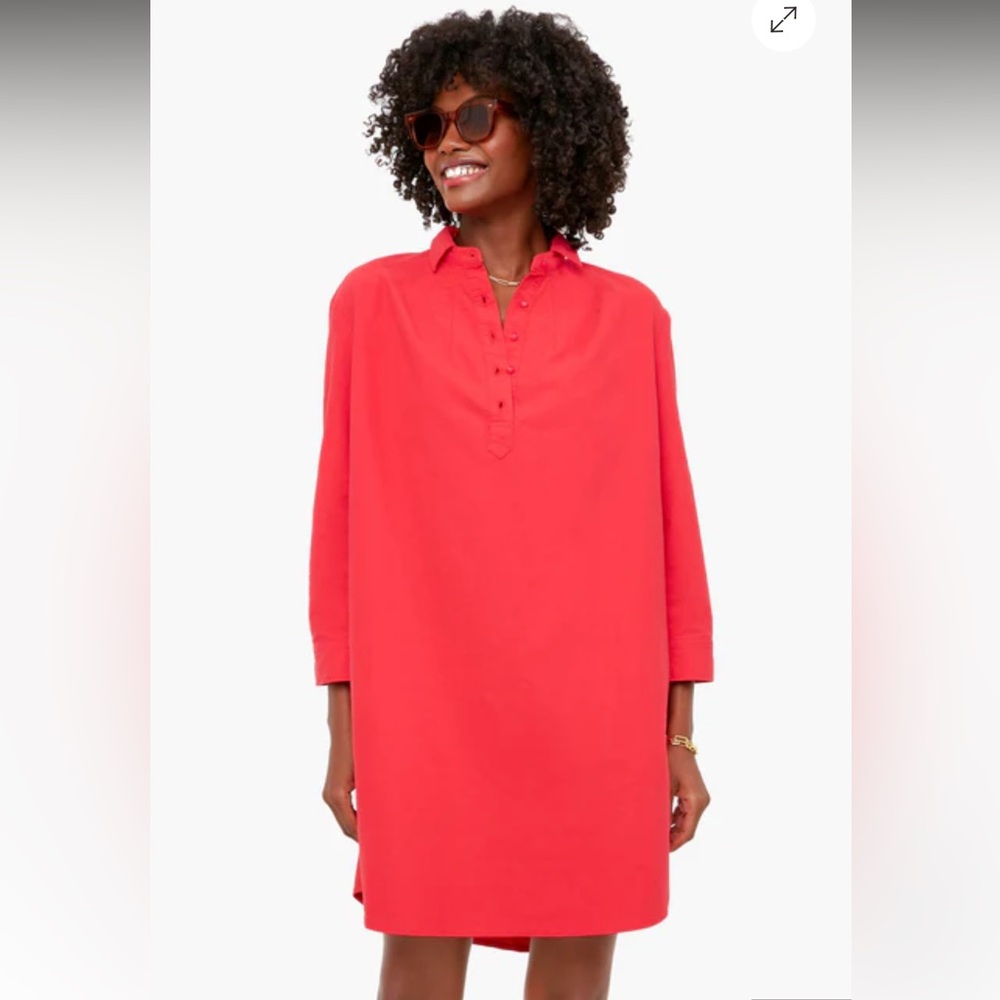 Pomander Place Tuckernuck Poppy Red Polly Dress